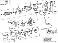 Bosch 0 601 108 001  Drill 110 V / Eu Spare Parts